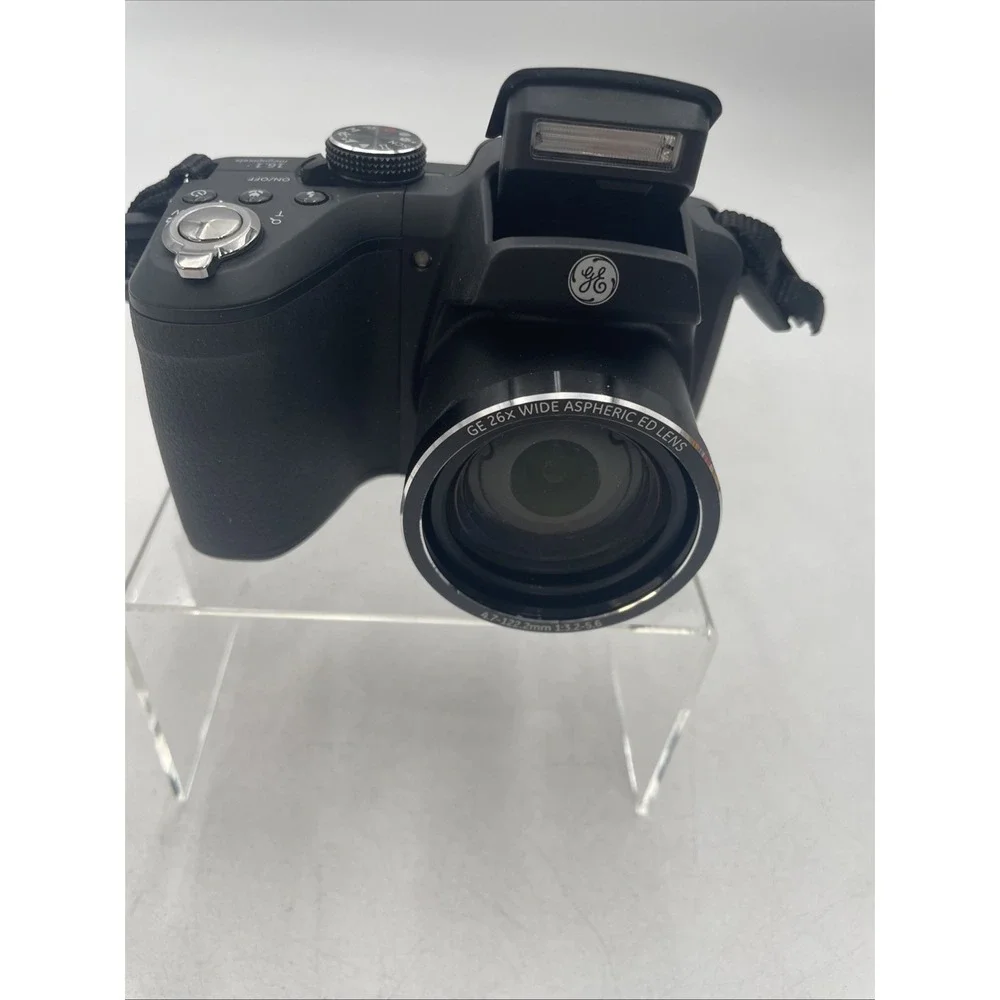 GE X2600 Digital Camera 16.1 MP 26X Optical Zoom+Battery+SD Card-TESTED